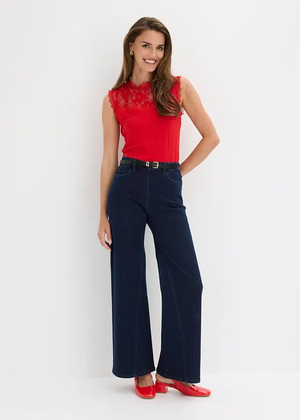 Top in misto viscosa morbido, bonprix