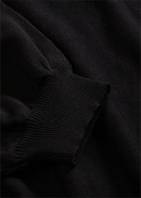 Maglione in filato fine di misto cotone, bonprix