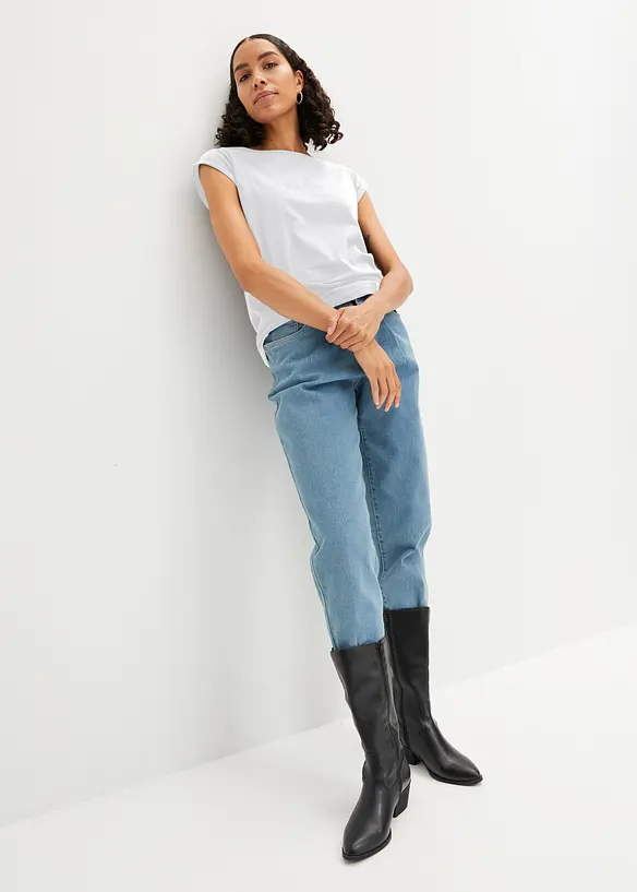 T-shirt in puro cotone, bonprix