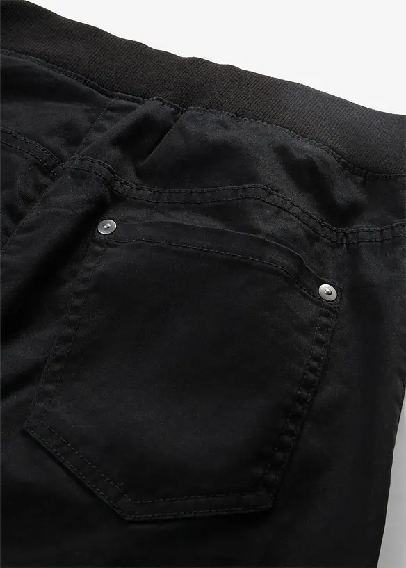 Treggings in twill di misto cotone elasticizzato, bonprix