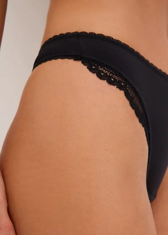 Perizoma con modal morbido (pacco da 2), bonprix
