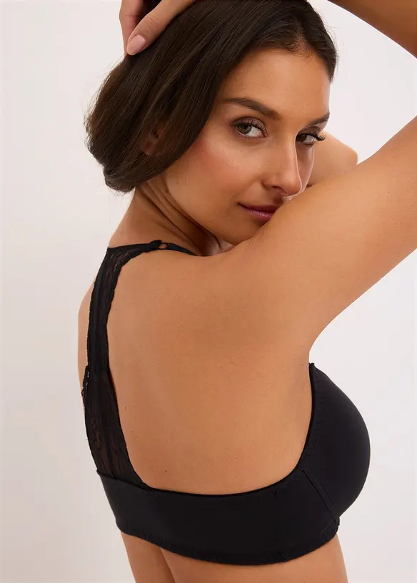 Reggiseno con coppe preformate, chiusura anteriore e modal morbido, bonprix