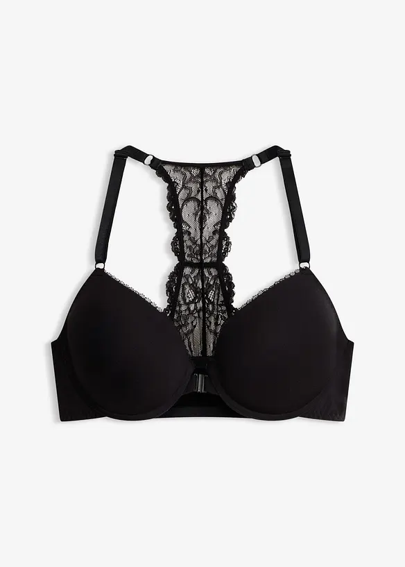 Reggiseno con coppe preformate, chiusura anteriore e modal morbido, bonprix