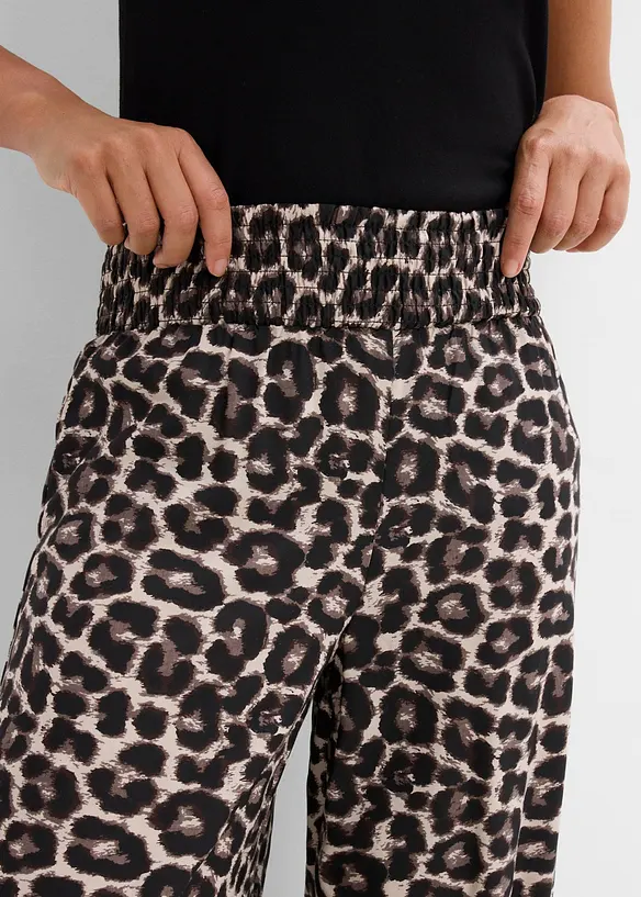 Pantaloni a palloncini in viscosa fluida, bonprix