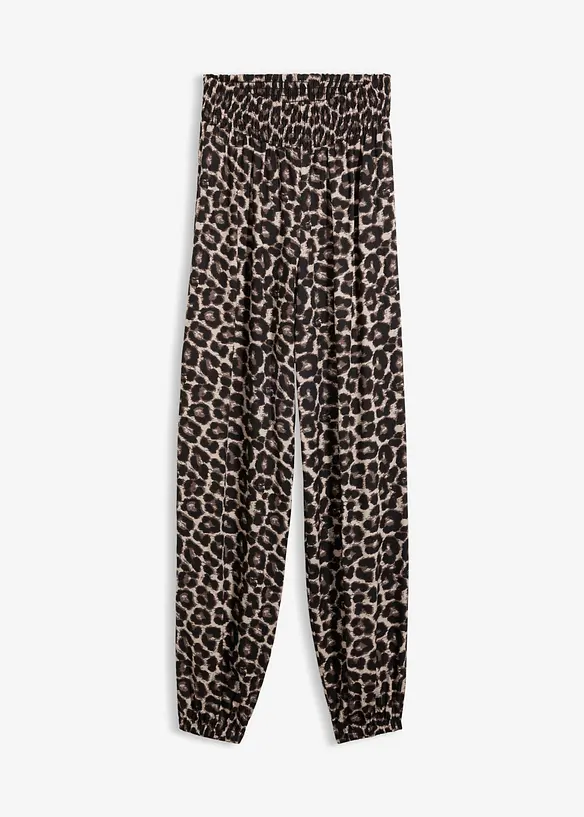 Pantaloni a palloncini in viscosa fluida, bonprix