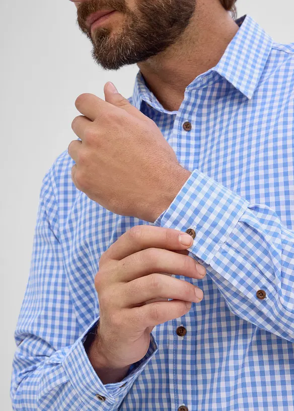 Camicia bavarese in cotone, regular fit, bonprix