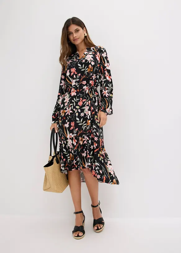 Abito midi in viscosa, bonprix