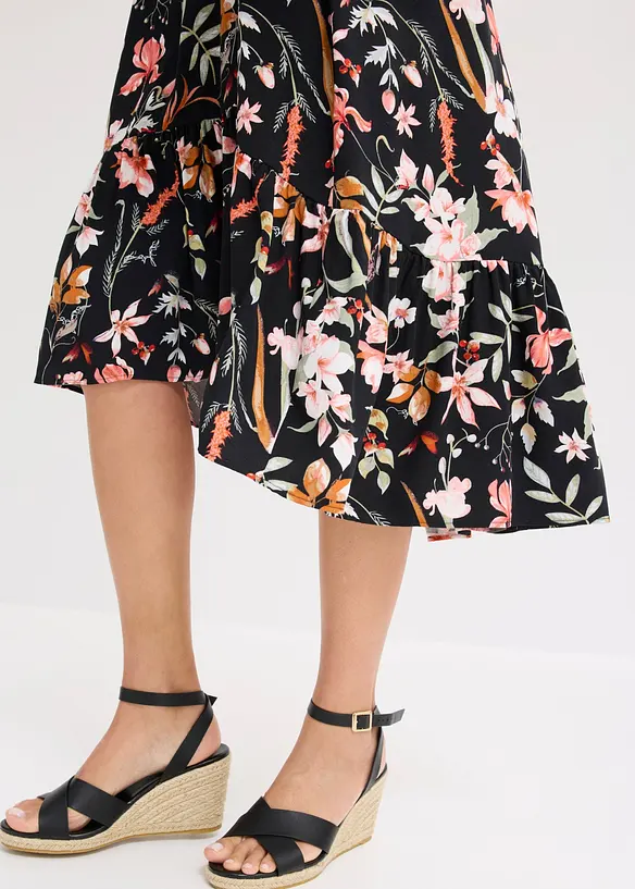 Abito midi in viscosa, bonprix