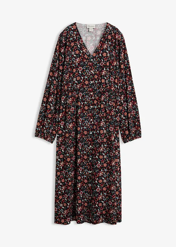 Abito midi in viscosa fluida, bonprix