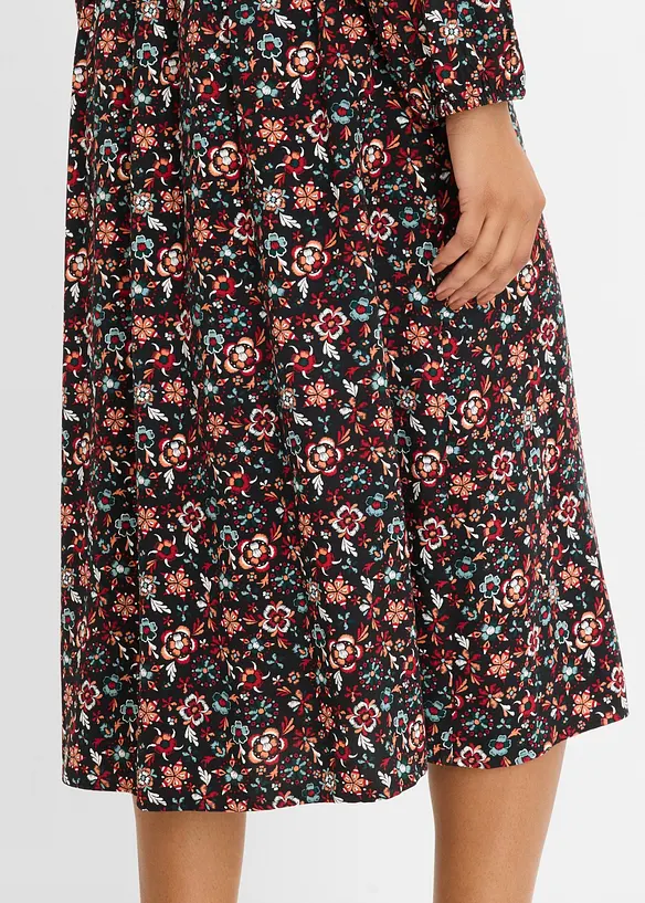 Abito midi in viscosa fluida, bonprix
