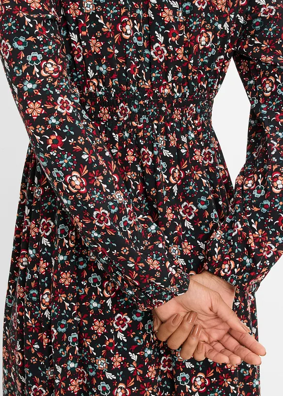 Abito midi in viscosa fluida, bonprix