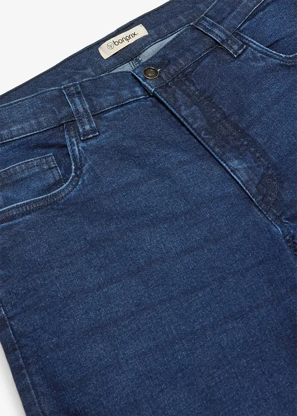 Jeans elasticizzati loose fit, straight, bonprix