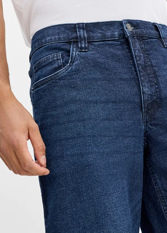 Jeans elasticizzati loose fit, straight, bonprix