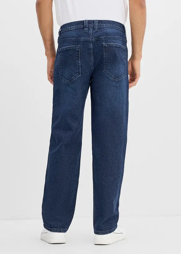 Jeans elasticizzati loose fit, straight, bonprix