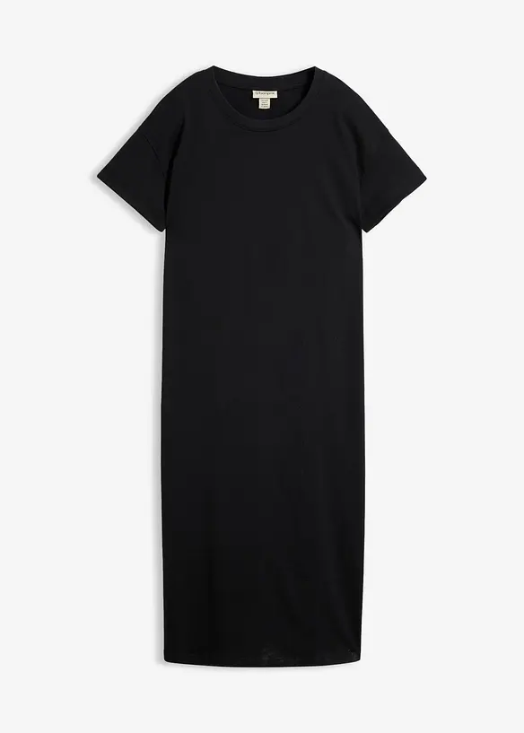 Abito di jersey con pizzo, bonprix