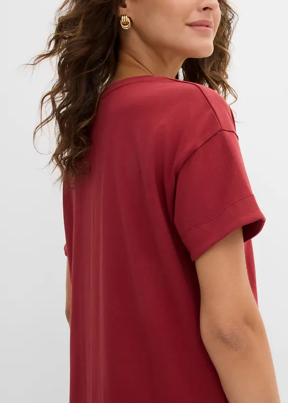 Abito di jersey con pizzo, bonprix