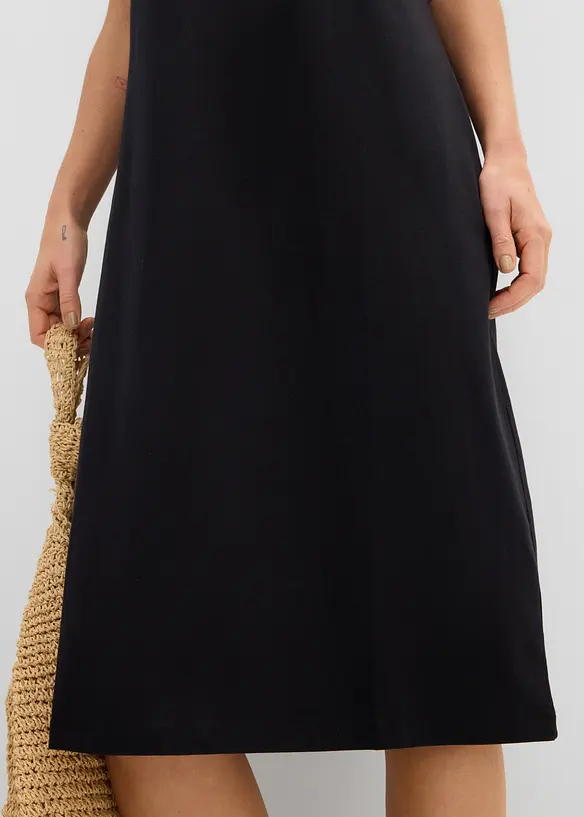 Abito di jersey con pizzo, bonprix