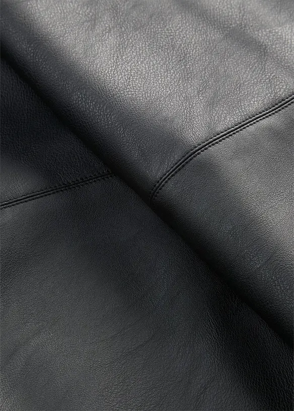 Gonna midi in similpelle, bonprix