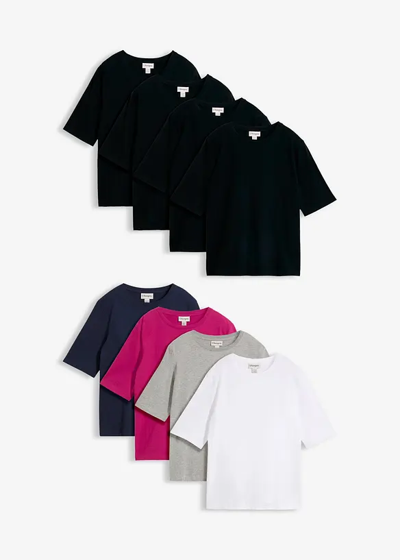 T-shirt (pacco da 8), bonprix