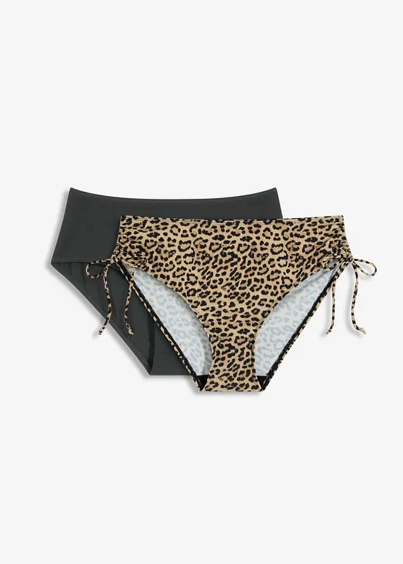 Slip per bikini (pacco da 2), bonprix