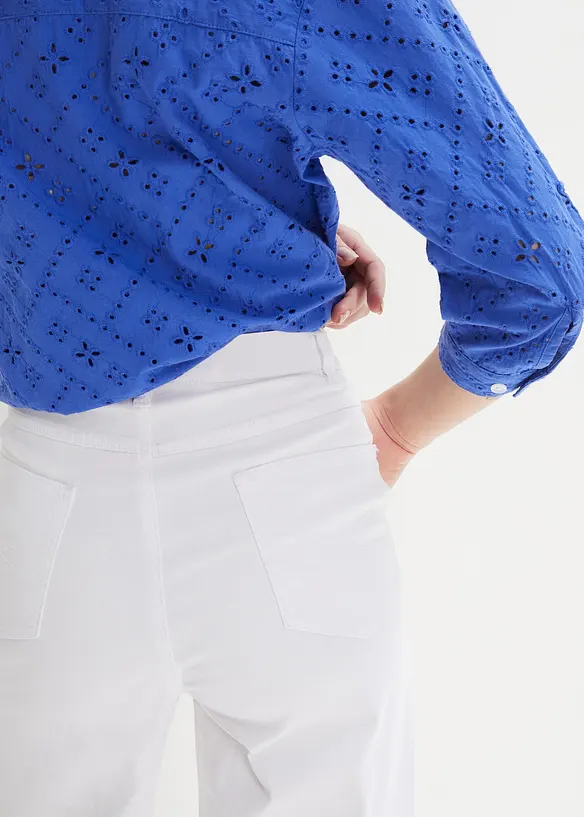 Jeans elasticizzati wide fit, bonprix