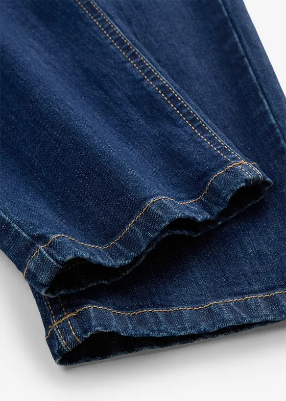 Mom jeans cropped, vita alta, bonprix