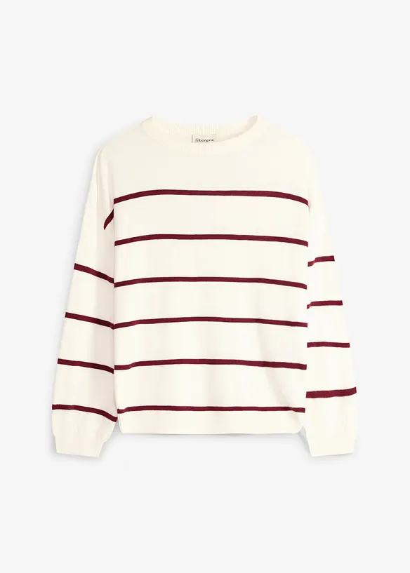Maglione in filato fine misto viscosa, bonprix