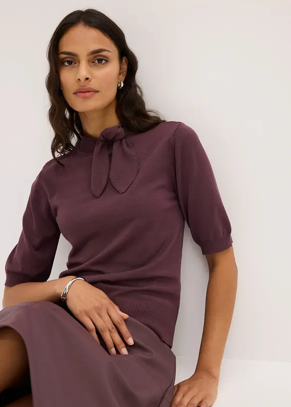 Maglione in filato fine, bonprix