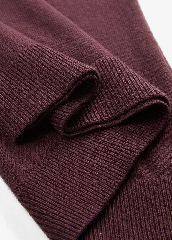 Maglione in filato fine di misto lana morbido, bonprix