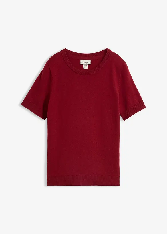 Maglione in filato fine di misto lana morbido, bonprix