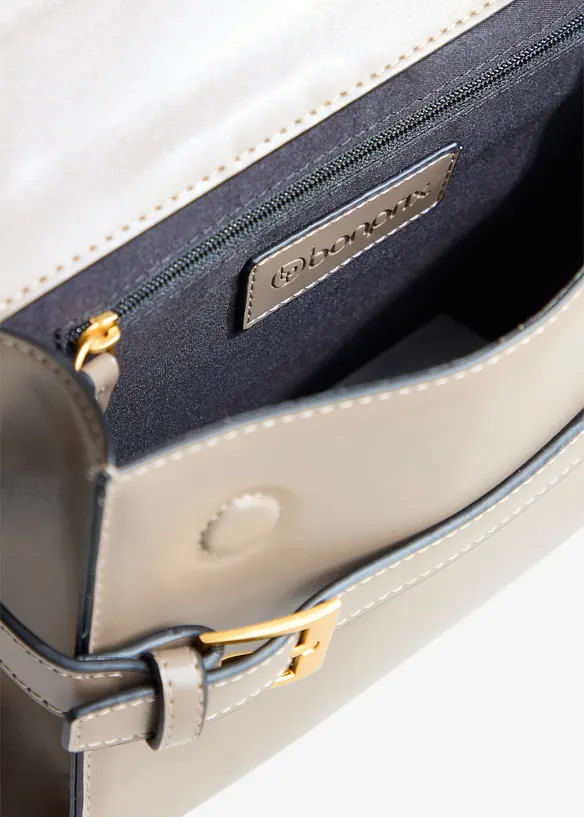 Borsa a tracolla piccola con fibbie, bonprix