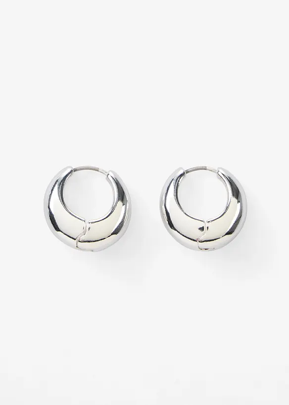 Orecchini chunky a cerchio, bonprix