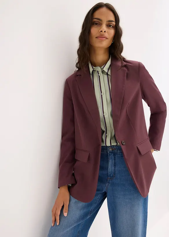 Blazer lungo oversize, bonprix