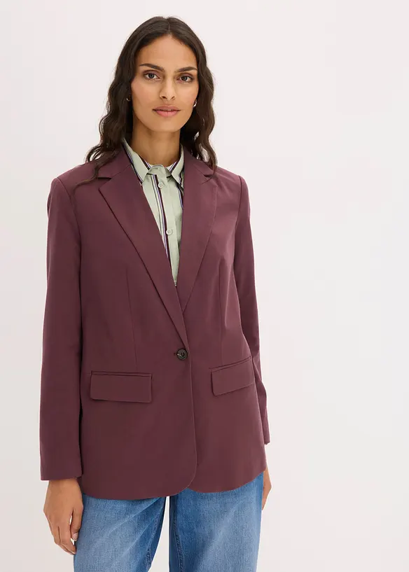 Blazer lungo oversize, bonprix