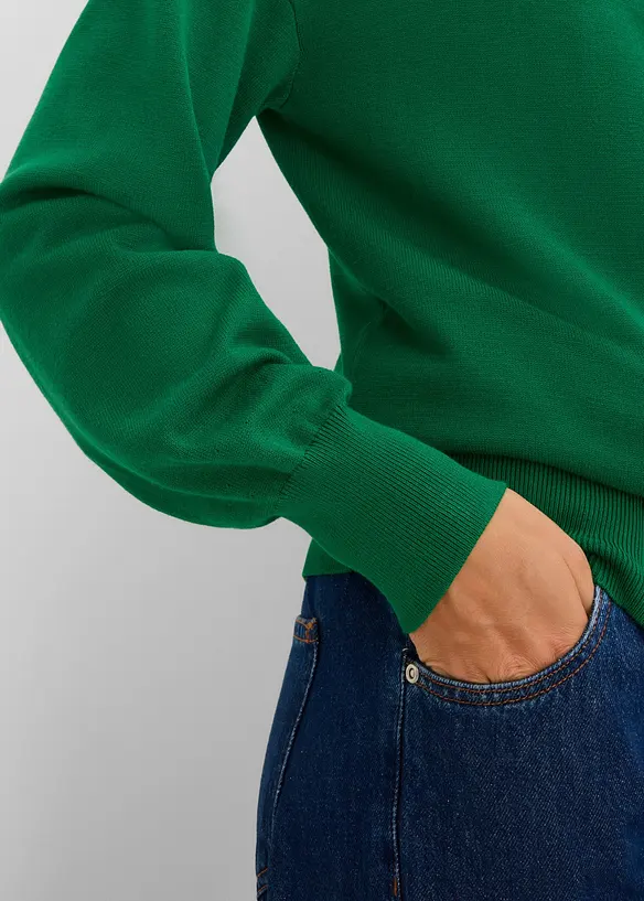 Cardigan in filato fine di misto viscosa morbido, bonprix