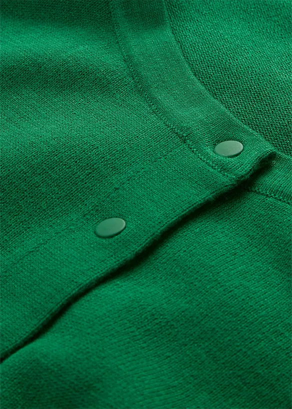 Cardigan in filato fine di misto viscosa morbido, bonprix