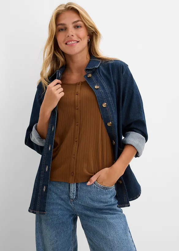 Maglia in misto viscosa morbido, bonprix