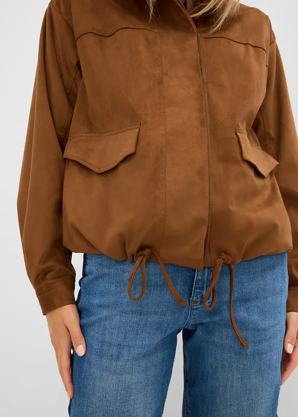 Bomber in similpelle, bonprix