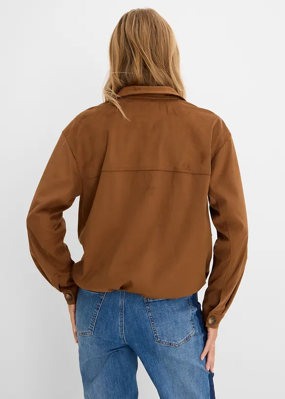 Bomber in similpelle, bonprix