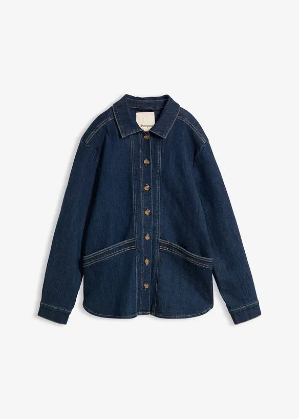 Giacca di jeans con cotone biologico, bonprix