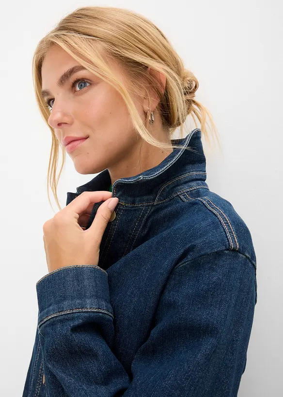 Giacca di jeans con cotone biologico, bonprix