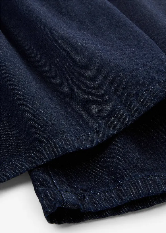 Jeans wide leg leggeri, vita media, bonprix