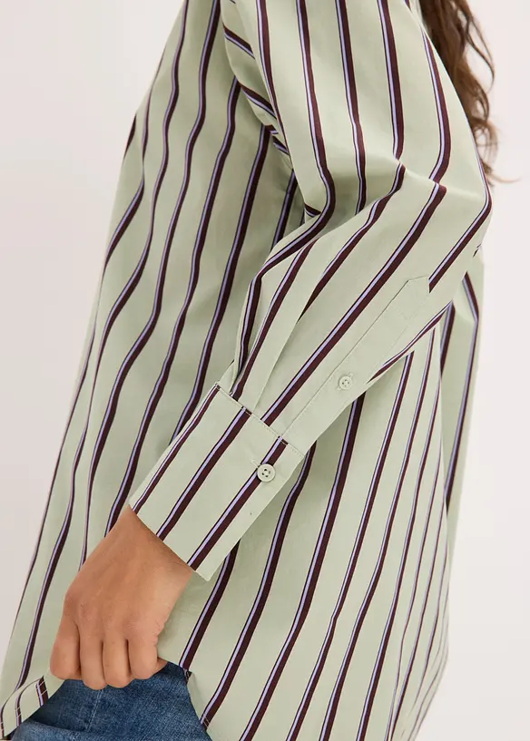 Camicia in misto cotone, bonprix