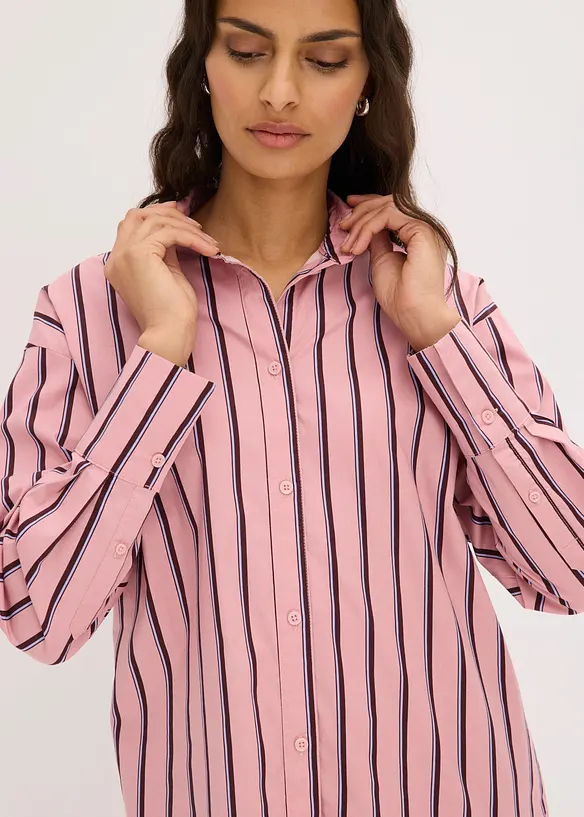 Camicia in misto cotone, bonprix
