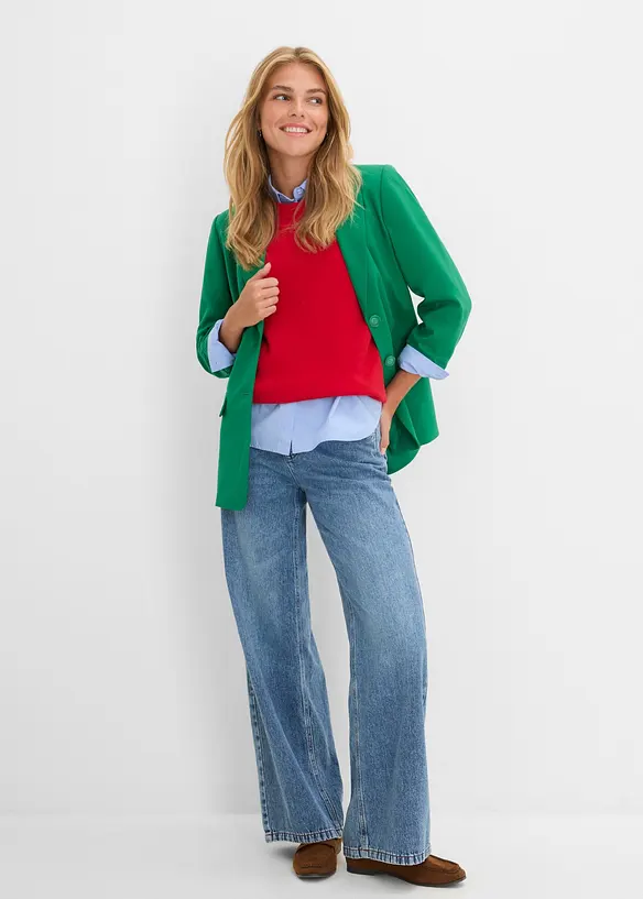 Blazer in misto viscosa, bonprix