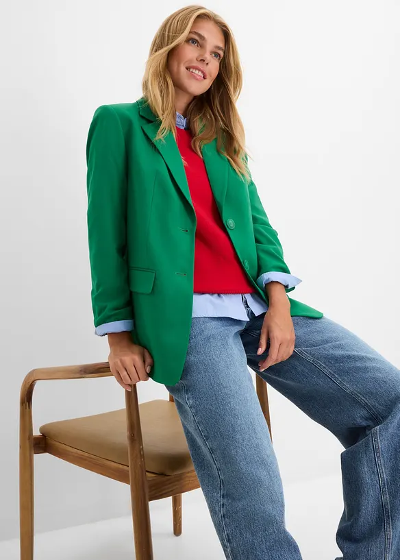 Blazer in misto viscosa, bonprix