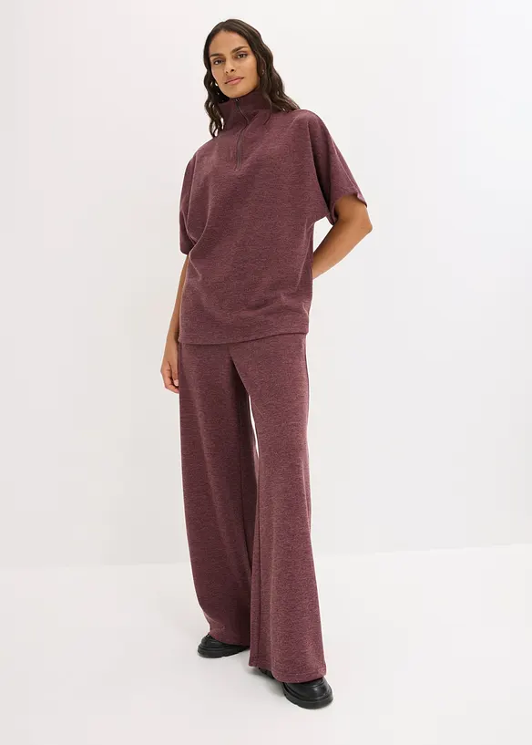 Maglia ampia in piquet, bonprix