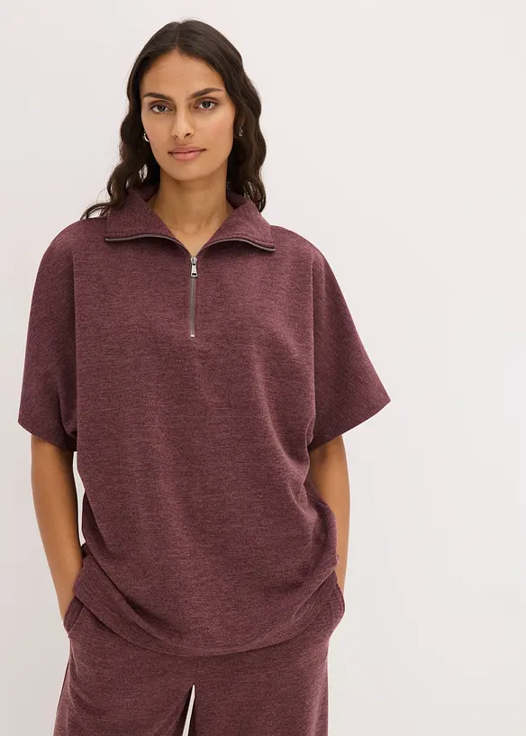 Maglia ampia in piquet, bonprix