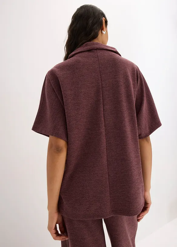 Maglia ampia in piquet, bonprix
