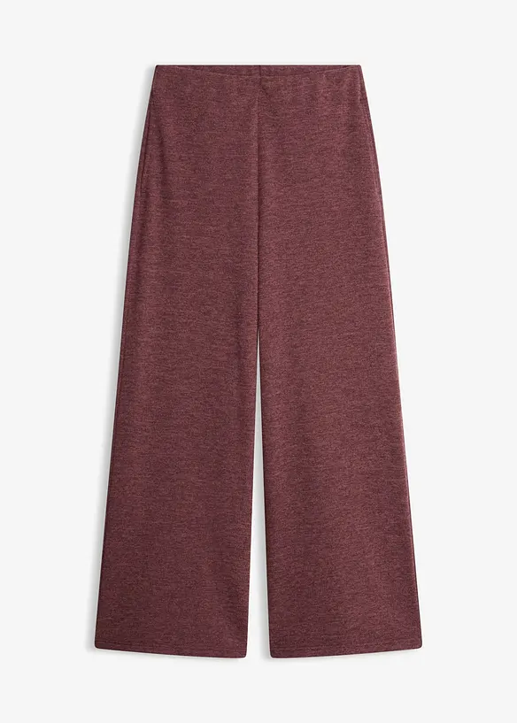 Pantaloni larghi in piquet, bonprix